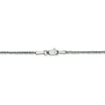 thumbnail image 4 of Primal Gold 14 Karat White Gold 1.7mm Ropa Chain, 4 of 7