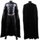 thumbnail image 4 of Disfraz de murciélago para hombre, disfraz de superhéroe con estampado 3D de licra, traje de cuerpo entero y capa, disfraz de murciélago para Halloween para niño, traje Zenzai para hombre adulto, 4 of 5