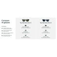 thumbnail image 7 of Ray-Ban Meta, Skyler Glasses with Meta AI, Audio, Photo, Video Compatibility, Shiny Black, Blue Transition, Regular Fit, 7 of 7
