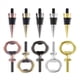 thumbnail image 3 of 10 Piezas Abrebotellas de Metal y TapóN de Vino, Juego de Insertos de Abridor de Planas de Acero Inoxidable en Blanco Hardware Abrebotellas de Cerveza, 3 of 10