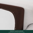 thumbnail image 4 of CHUN YI 1 Piece Cushion Cover Spandex Stretch Textured Grid Box Cushion Seat Slipcover, 4 of 6