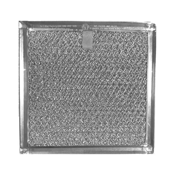 Air Filter Factory Replacement for GE WB02X11534 Microwave Oven Aluminum Grease Mesh Filter