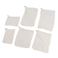 thumbnail image 1 of Bolsa de filtro de alimentos repetible, 6 piezas Bolsa de cordón para frutas Bolsa de almacenamiento de frutas La mejor en su clase, 1 of 12