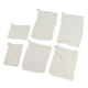 thumbnail image 1 of Bolsa de filtro de alimentos repetible, 6 piezas Bolsa de cordón para frutas Bolsa de almacenamiento de frutas La mejor en su clase, 1 of 12
