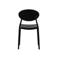 thumbnail image 6 of Landry Outdoor Plastic Chairs, Set of 2, Black, 6 of 10
