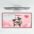 thumbnail image 4 of Happy Valentine's Day Miniature American Shepherd holding flowers Desk Mat Full Keyboard Mouse Pad MAS Dog Lover Gifts Large Mousepad - 3005, 4 of 5