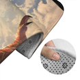 thumbnail image 5 of Yiaed Cloud Red And Blue Dragon Print Bathroom Mat Set 2 Pieces Mat Anti-Skid Pad Ultra Soft and Absorbent Bathroom Bath Mat Contour Bath Rugs for Toilet Base, 5 of 6