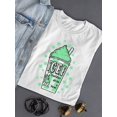 thumbnail image 3 of Shamrock's ICEE Delight - Cool St. Patrick's Day Graphic Women's T-shirt, 3 of 4