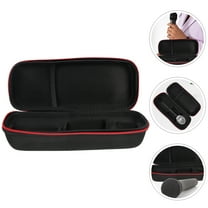 TEHAUX 2 Pcs Hard Case with Foam Microphone Storage Bag Travel