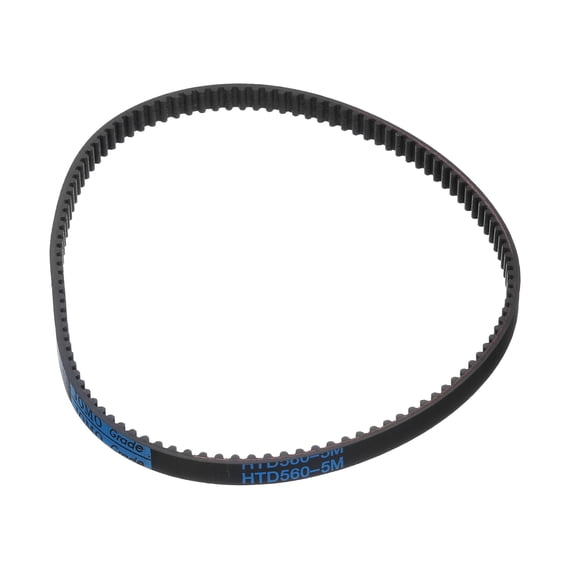 HTD-5M Rubber Timing Belt 112 Teeth, 560mm Pitch Length x 9mm Width x 3.6mm Height, Pulley Timing Belt