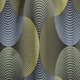 thumbnail image 4 of Designart 'Geometric Ornate Petals Grid' Modern & Contemporary Curtain Panel, 4 of 5