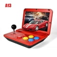 thumbnail image 2 of Máquina de juegos retro Powkiddy A13, pantalla grande de 10 pulgadas, HD, plegable, con chip Rk3128, simulador de CPU, joystick desmontable, 2 of 4