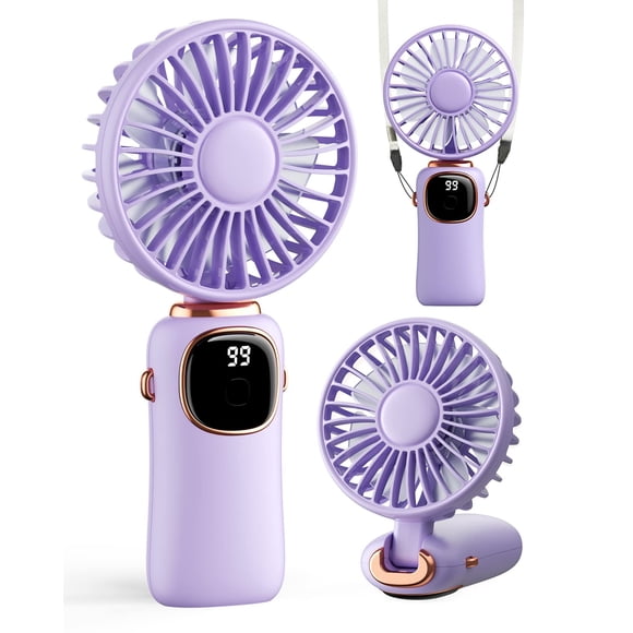 Ventilador portátil ColdSky de 4000 mAh con pantalla digital