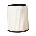 thumbnail image 2 of CoudarTitie Stylish Home Trash Can Garbage Can without Lid Practical Waste Container Dustbin White S, 2 of 9