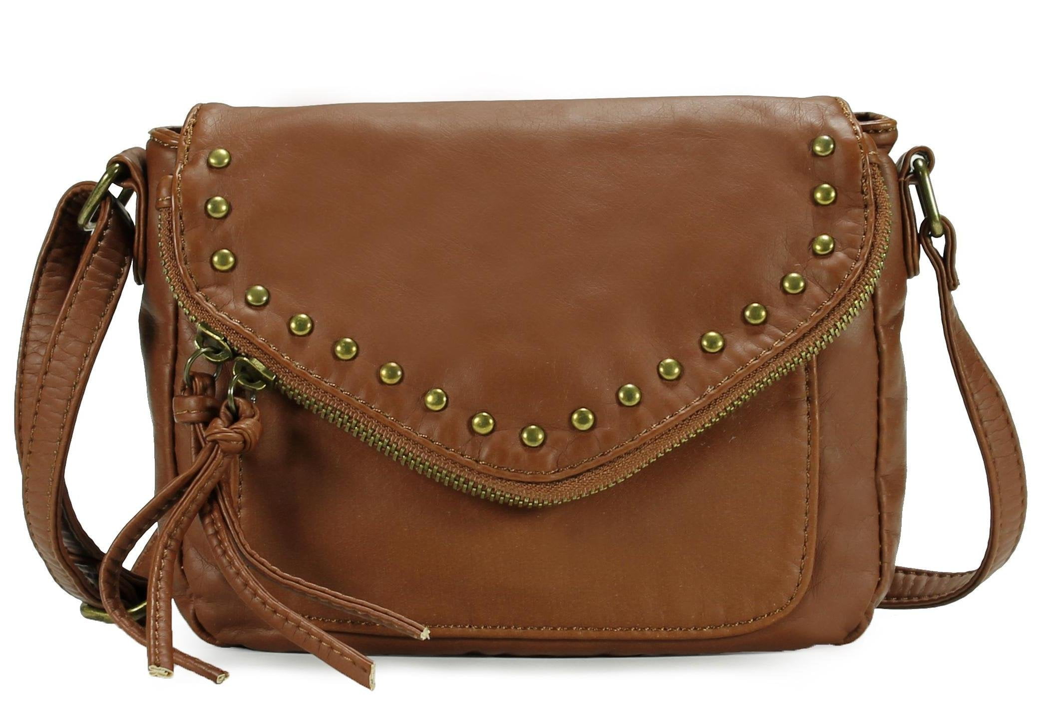 Scarleton Chic Zipper Flap Crossbody Bag, H1716