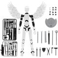 thumbnail image 1 of Figuras de acción multiarticulares Figuras de acción de robots 13 Robot de actividades de cuerpo completo, 1 of 6