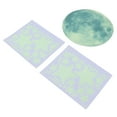 thumbnail image 3 of Etiqueta de la pared que brilla intensamente, pegatinas de pared de la estrella del planeta etiqueta luminosa de la pared decoración del hogar respuesta rápida, 3 of 8