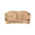 thumbnail image 3 of WULMLEO Strapless Bras for Women No Underwire Non-Slip Push up Bandeau Bras Front Closure Padded Invisible Everyday Bra Plus Size Camel 42, 3 of 5