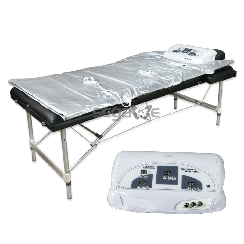 Gizmo Supply New Digital 3 Zone Far Infrared FIR Sauna Slimming Blanket Weight Lose Spa... by