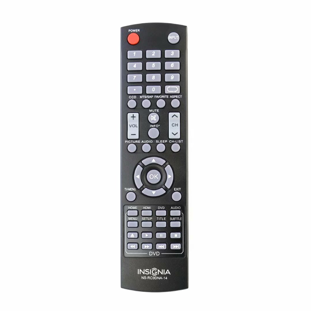 New Remote replacement NSRC9DNA14 for Insignia TV NS28DD310NA15 NS