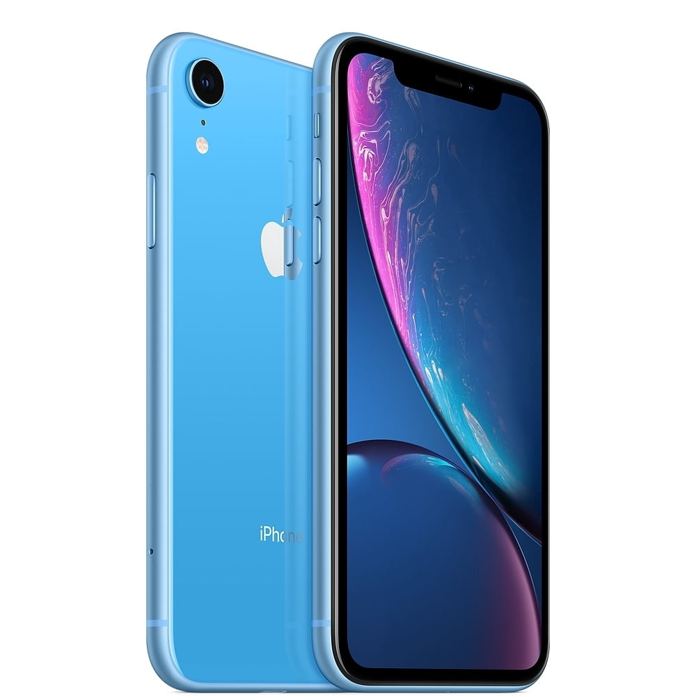 iPhone XR 128GB ブルー Restored iPhone XR 64GB Blue (AT&T) (Refurbished) - Walmart.com