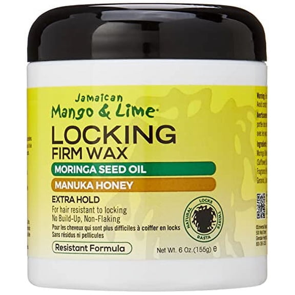 Jamaican Mango & Lime Locking Firm Hair Wax 6 oz