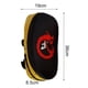 thumbnail image 3 of Kickshield - Manoplas de boxeo curvas de PU resistentes para boxeo, karate y entrenamiento Amarillo, 3 of 7