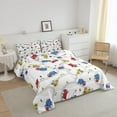 thumbnail image 2 of Erosebridal Construction Bedding Set Cartoon Truck Comforter Tractor Car Bedding Full, 2 of 6