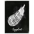 thumbnail image 2 of Design Art - Eggplant cutting scheme chalk, 2 of 4