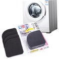 thumbnail image 3 of HEANUJJ 4 Pcs Washer Stabilizer Pads Noise Reduction Black EVA For Home Use, 3 of 8