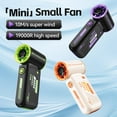 thumbnail image 2 of Necvior 3600mAh Handheld Fan Travel Fan Quiet Fan with 100 Adjustable Speed ABS Texture, 2 of 21
