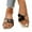 Black, variant on AXXD Black Comfortable Sandals for Women Summer Flat Beach Trendy Sparkly Walking Mothers Day