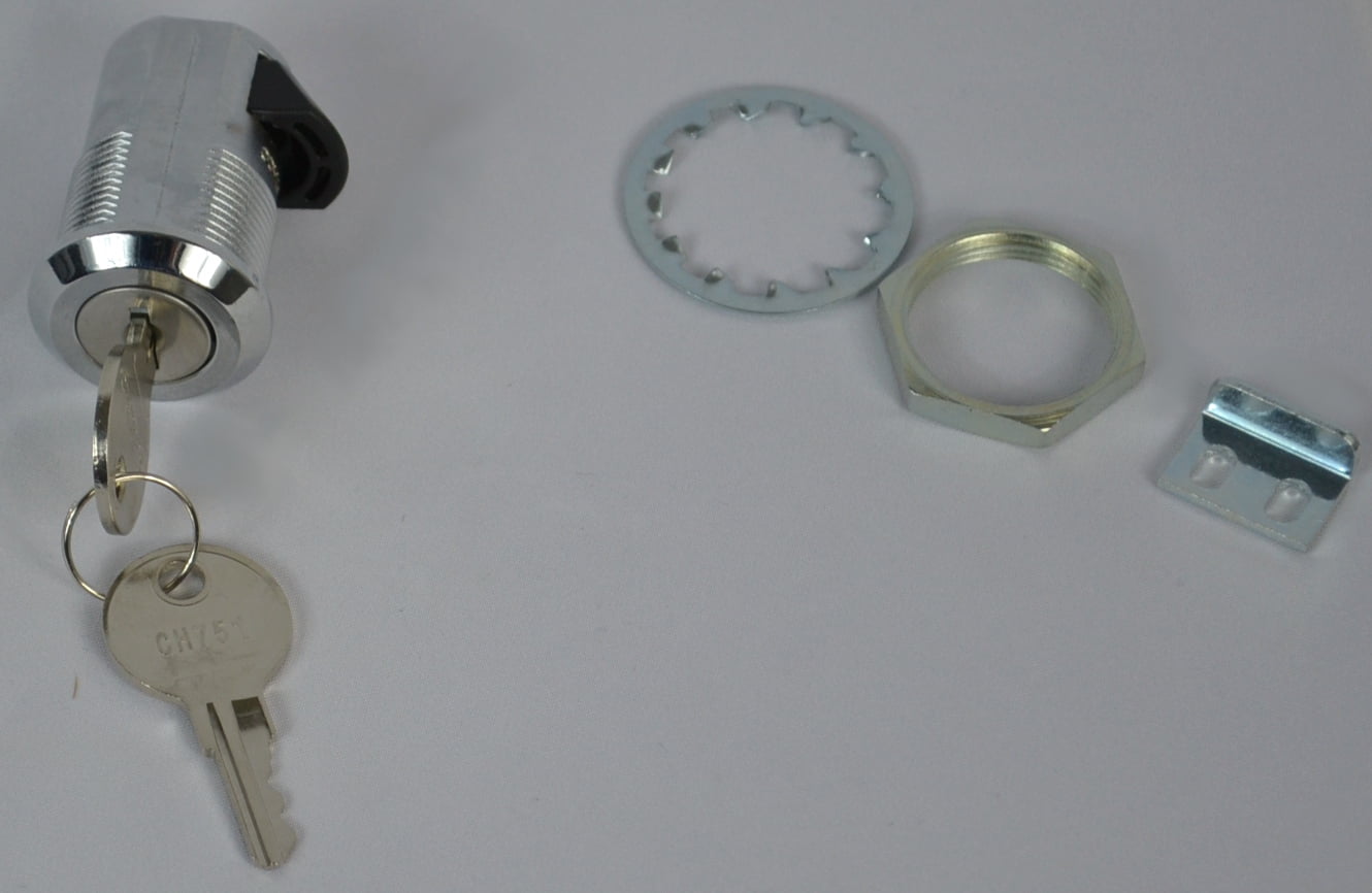 Southco 931010110 Keylocking Flush/Knob Latches (Pack of 4