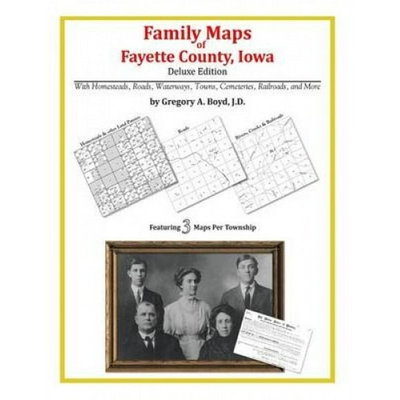 Cartes Familiales du Comté de Fayette, Iowa