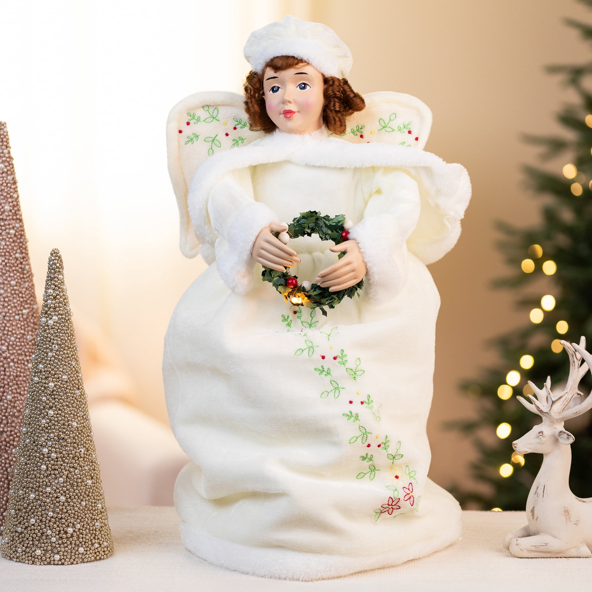 The Ashton-Drake Galleries, Silent Night Angel Decor, Illuminated