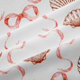 thumbnail image 5 of Manfei Ocean Themed Shell Kitchen Curtains,Cute Coquette Bowknot Black Out Curtains Pack of 2 (42x63 Each), 5 of 6