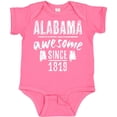 thumbnail image 3 of Inktastic Alabama Awesome Since 1819 Boys or Girls Baby Bodysuit, 3 of 5