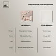 thumbnail image 6 of Pink Spring Glam Essentials Canvas Floral Glam Art by Art Remedy, Gallery Wrapped, 12" x 12", 6 of 7