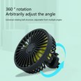 thumbnail image 5 of XGFHYJEH Car Fan, Fan for Car, Portable Fan for Car, Car Fan for Dashboard, Usb Fan for Car, Car Fans that Blow Cold Air, Car Fans for Cooling inside a Car, 5 of 6