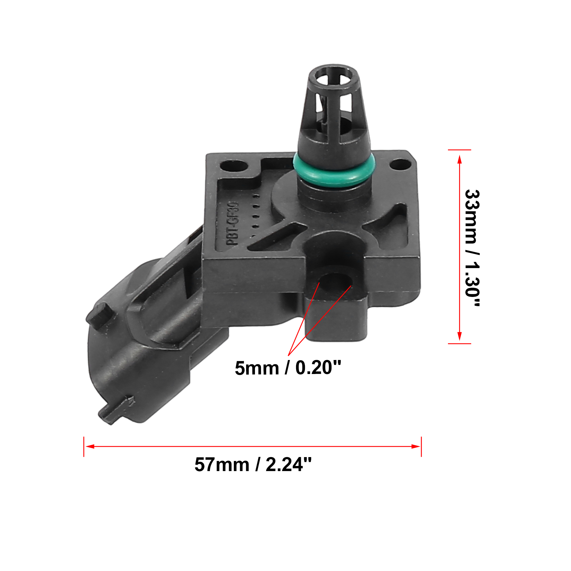 Intake Manifold Absolute Pressure MAP Sensor 1379704 1689133 6G9N12B676AB LR008887 for Ford - image 3 of 6