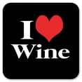 thumbnail image 2 of Vinyl Drink Coasters - Set of 4 - Heart Wine, 2 of 3