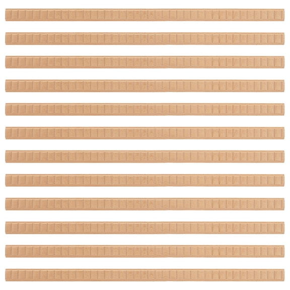 12pc Unfinished 3D Decorative Wood Trim Molding Decorative Wood Moulding Trim