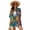 Tropical Palm Leaf, variant on FKEKYI Women's 2 Piece Short Set Summer Beach Sets Blue Shell Starfish Palm Tree Print Open Front Shirt Top & Adjustable Shorts Ladies Resort Wear Lounge Sets Vacation Outfits, S