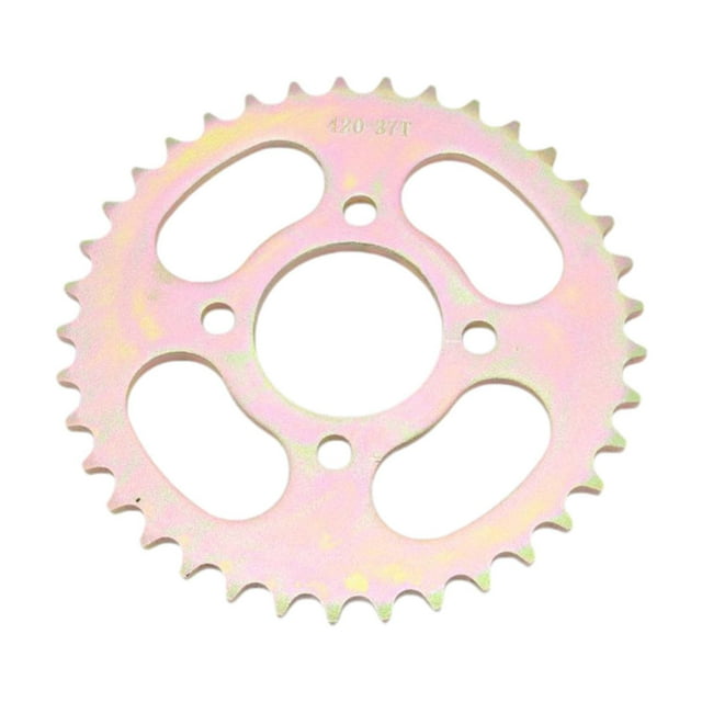 Accesorios genéricos para piñón de cadena trasera 420 37T 48 mm Acero al carbono Reemplazo conveniente de alto rendimiento