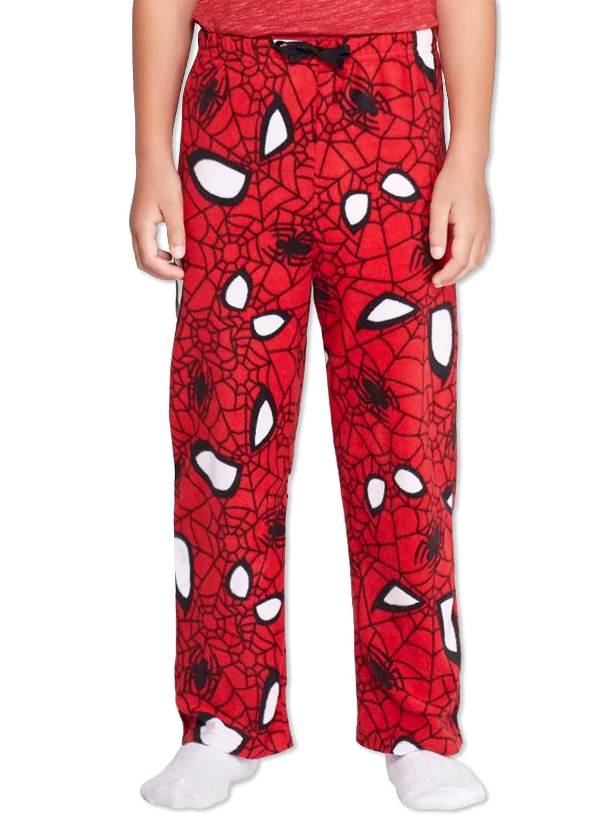 Marvel Spider-Man Boys Plush Fleece Lounge Pajama Pants 21SM119BPT ...