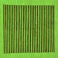 thumbnail image 1 of Ahgly Company Indoor Square Oriental Green Modern Area Rugs, 5' Square, 1 of 4