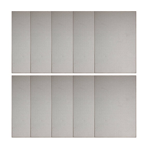 Furnish My Place Abstract Contemporary Striped Pattern Modern Plush Two Tone High Low Pattern Rug Carpet, Pet-Friendly Carpet, Made in USA - Iconic Beige, 2' x 4' Rectangle - Set of 10