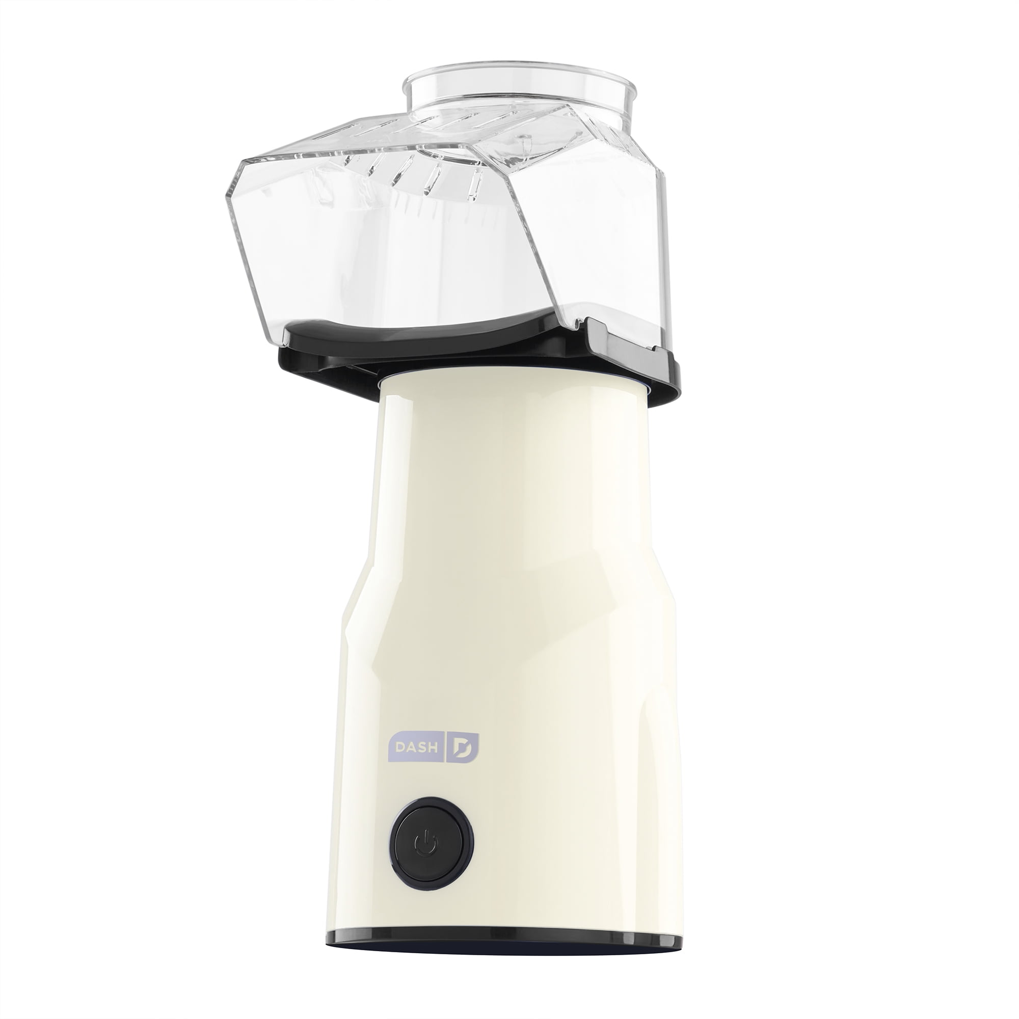 Dash 2.5qt Hot Air Fresh Popcorn Popper with Butter Melting Tray, Compact, 10 Cups, Cream