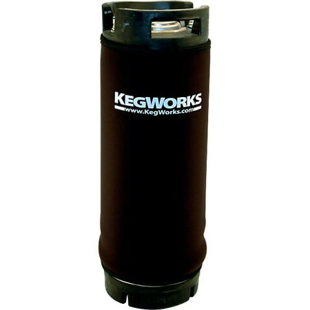 5 Gallon Beer Keg - KegWorks Keg Beer Insulator - 5 Gallon Size