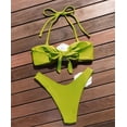 thumbnail image 2 of Conjunto de Bikini Sexy para mujer, microbañador con sujetador de realce, traje de baño brasileño para vacaciones en la playa, traje de baño con Tanga, 2024, 2 of 5